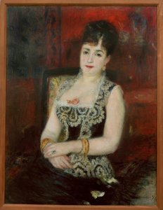 Pourtalèsin kreivitärtären muotokuva tekijältä Pierre-Auguste Renoir