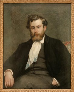 Maalari Alfred Sisleyn muotokuva tekijältä Pierre Auguste Renoir