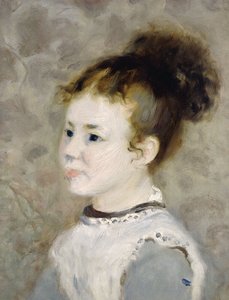 Jeanne Sisleyn muotokuva, 1875 tekijältä Pierre Auguste Renoir