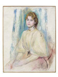 Mademoiselle Yvonne Lerollen muotokuva, n. 1894 tekijältä Pierre Auguste Renoir