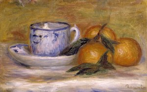 Asetelma, n. 1908 (öljy kankaalle) tekijältä Pierre-Auguste Renoir