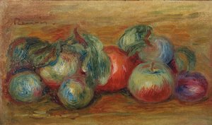 Asetelma hedelmien kanssa tekijältä Pierre Auguste Renoir