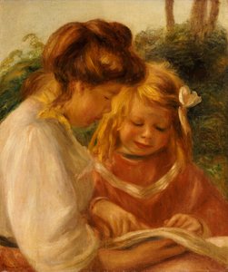 Aakkoset, Jean ja Gabrielle tekijältä Pierre-Auguste Renoir