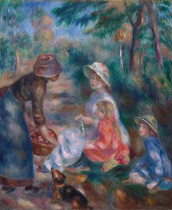 Applen myyjä tekijältä Pierre-Auguste Renoir