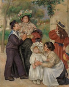 Taiteilijan perhe tekijältä Pierre-Auguste Renoir