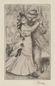 Country Dance tekijältä Pierre Auguste Renoir