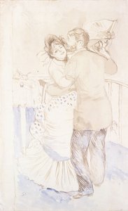 Country Dance, 1883 tekijältä Pierre Auguste Renoir