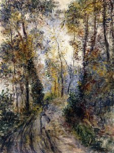 Metsäpolku, 1871 tekijältä Pierre Auguste Renoir