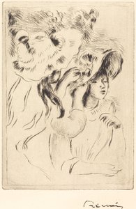 Hattuneula Hattuneula, 1894. tekijältä Pierre Auguste Renoir