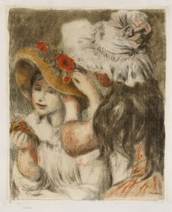 Hattuneula, n. 1897 tekijältä Pierre Auguste Renoir