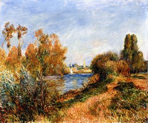 Seine Argenteuilissa, 1888 tekijältä Pierre Auguste Renoir