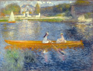 Laiva (La Yole), 1875 tekijältä Pierre Auguste Renoir