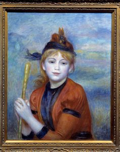 Vaeltaja. Pierre Auguste Renoirin (1841-1919) maalaus tekijältä Pierre Auguste Renoir