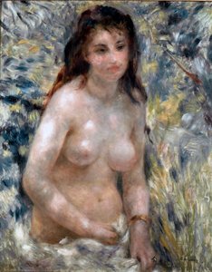 Vartalo, auringon vaikutus tekijältä Pierre Auguste Renoir