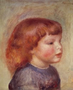 Tête denfant tekijältä Pierre Auguste Renoir