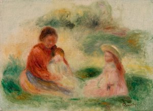Nuori Perhe tekijältä Pierre Auguste Renoir
