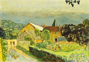 Iltapäivämaisema elokuussa tekijältä Pierre Bonnard
