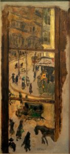 Au travers des vitres tekijältä Pierre Bonnard