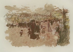 Avenue Bois de Boulognessa, 198999 tekijältä Pierre Bonnard