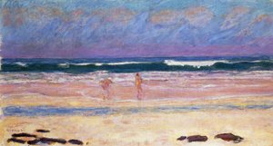 Ranta; Plage tekijältä Pierre Bonnard