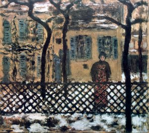 Aidan takana, c1895 tekijältä Pierre Bonnard