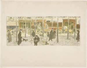 Boulevard tekijältä Pierre Bonnard