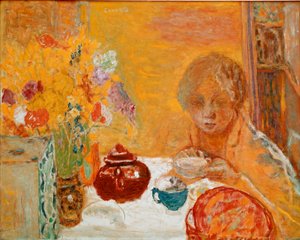 Pierre Bonnard (1867-1947) aamiainen n. 1932 tekijältä Pierre Bonnard