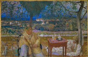 Provencale-keskustelu tekijältä Pierre Bonnard