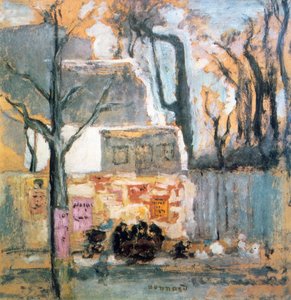 Pariisin kulma, vuodelta 1905 tekijältä Pierre Bonnard