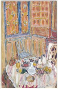 Ruokasalin kulma, n. 1930 tekijältä Pierre Bonnard