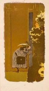 Kadulla, 1900-luku (litografia) tekijältä Pierre Bonnard
