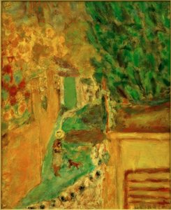 Portaat Le Cannetissa (Treppe in Le Cannet) tekijältä Pierre Bonnard
