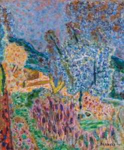 Puutarha, 1945. tekijältä Pierre Bonnard