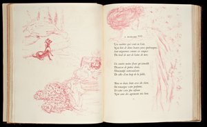 Kuvitus Paul Verlainen "Parallelementistä". tekijältä Pierre Bonnard