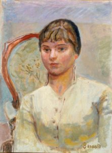 Jeune femme au fauteuil tekijältä Pierre Bonnard
