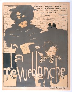 La Revue Blanche tekijältä Pierre Bonnard