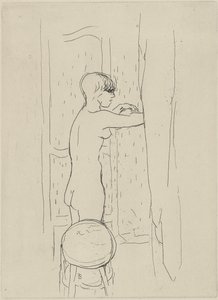 La Toilette (kylpy) tekijältä Pierre Bonnard