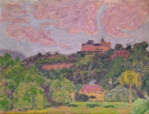 Maisema Uriagessa tekijältä Pierre Bonnard