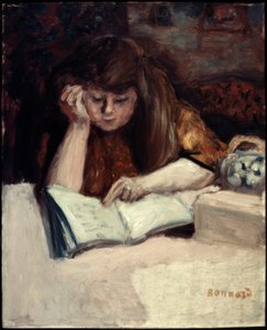 Makaava lukulamppu tekijältä Pierre Bonnard