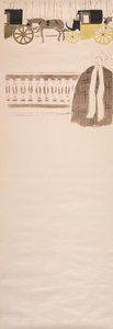 Sairaanhoitajan rantakatu, vaunujen frieze tekijältä Pierre Bonnard