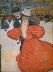 Palais des glaces, tai Les patineurs tekijältä Pierre Bonnard