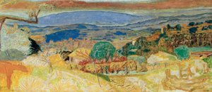 Cannet maisema tekijältä Pierre Bonnard