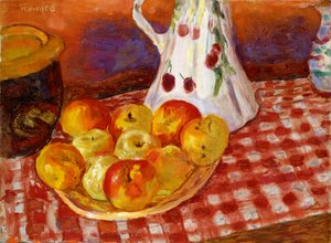 Punaiset ja keltaiset omenat tekijältä Pierre Bonnard