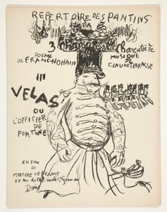 Theater des Pantinsin ohjelmisto - kuusi kappaletta tekijältä Pierre Bonnard