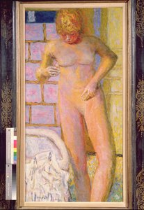 Seisova alastonkuva, 1928