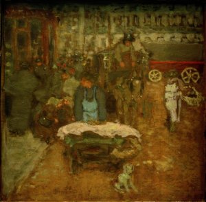 Boulevardilla tekijältä Pierre Bonnard