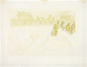 Silta, elokuvasta Joitakin näkökohtia Pariisin elämästä tekijältä Pierre Bonnard