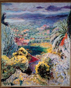 Cannet tai Cannesin lahti 1935 tekijältä Pierre Bonnard
