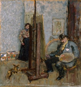 Maalarin studio tekijältä Pierre Bonnard