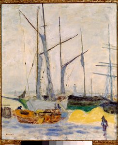 Cannesin satama tekijältä Pierre Bonnard